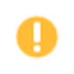 Missing-data marker, an exclamation mark in a yellow circle