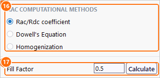 Group1coil_2D with the Rac to Rdc coefficient method and Fill Factor 0.5