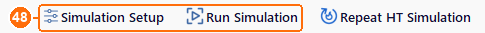 Simulation Setup and Run Simulation buttons